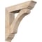 Ekena Millwork Legacy Traditional Smooth Bracket w/ Offset Brace, Douglas Fir, 7 1/2"W x 32"D x 32"H BKT0806X32X32LEC01SDF - alternate 1